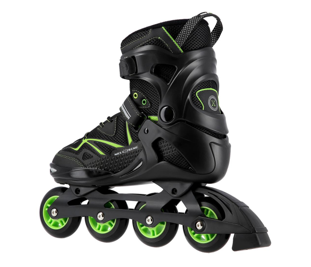 Nils Extreme Łyżworolki NA9022 rozm. 40 Czarno-zielone - 1108312 - zdjęcie 3